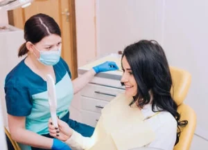 smiling patient after the procedure
